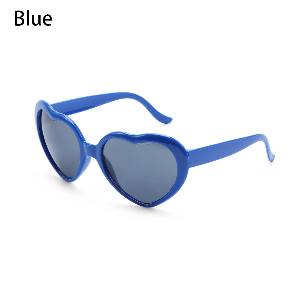 Heart Diffraction Glasses